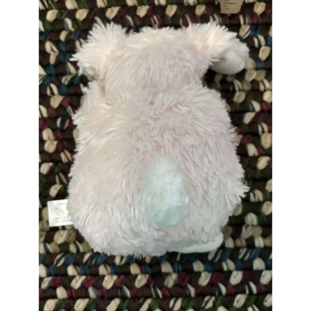 Bunnies‎ by the Bay Wee Petal Bunny Rabbit Pink Fluffy Stuffed Plush Baby Toy 7
